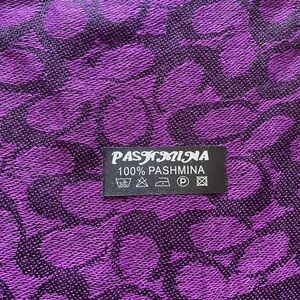 100% pashmina scarf coach new without tags